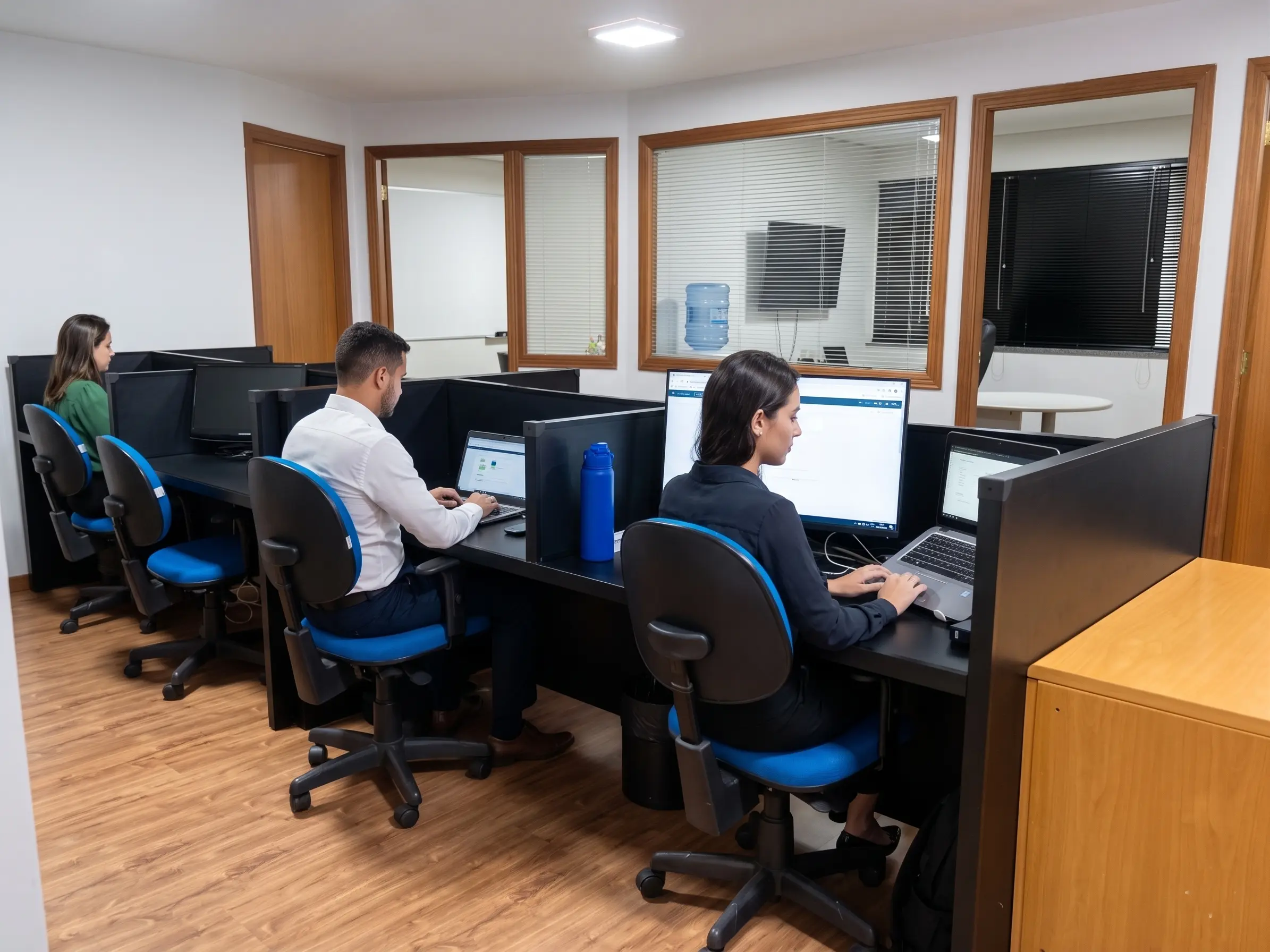 Espaço de coworking do Your Office