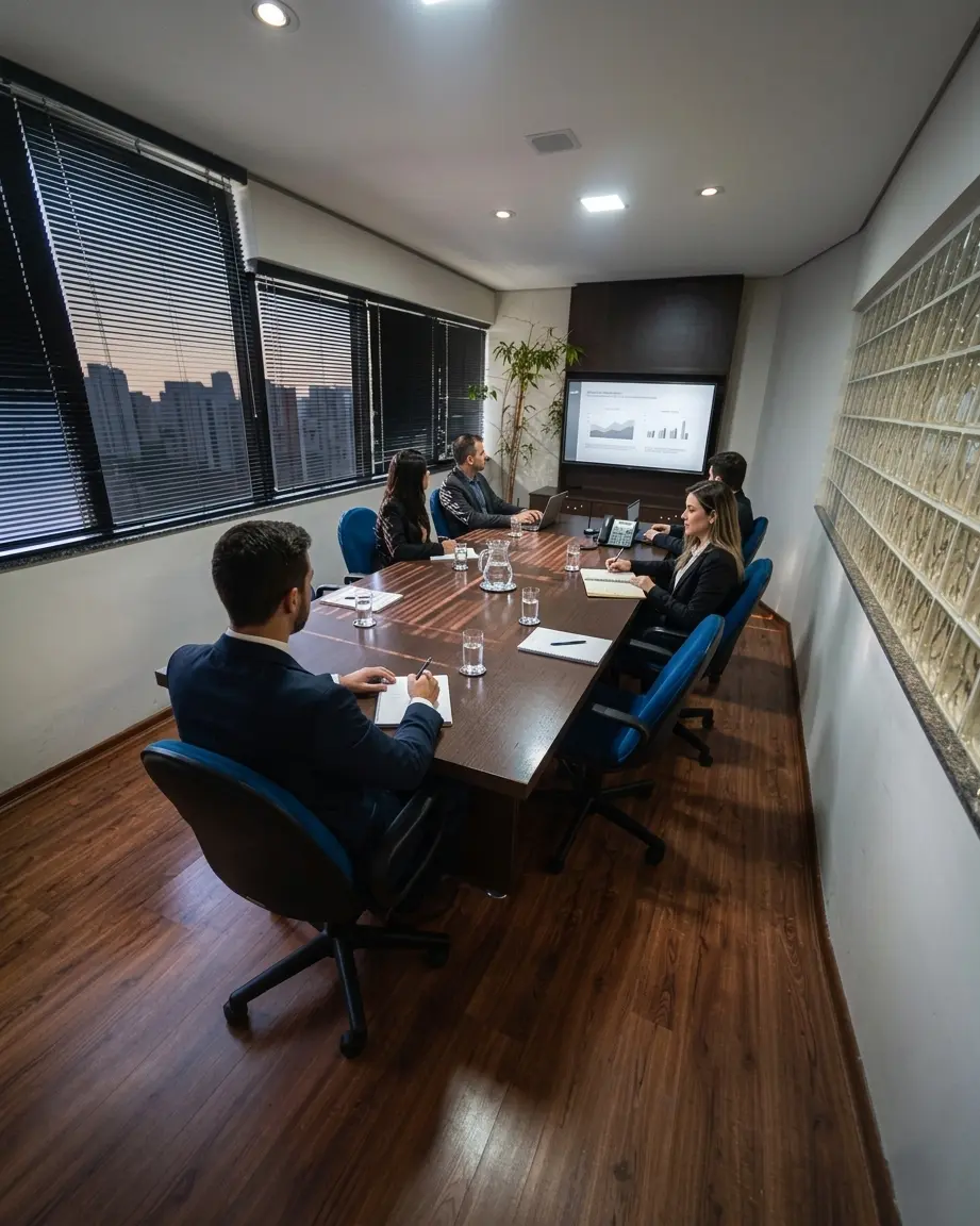 Sala de reunião da Matriz